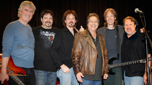 DJ, and rockstar, Greg Kihn at the KUFX studios (station is known as 98.5 KFOX)  in San Jose, CA before heading out on tour.